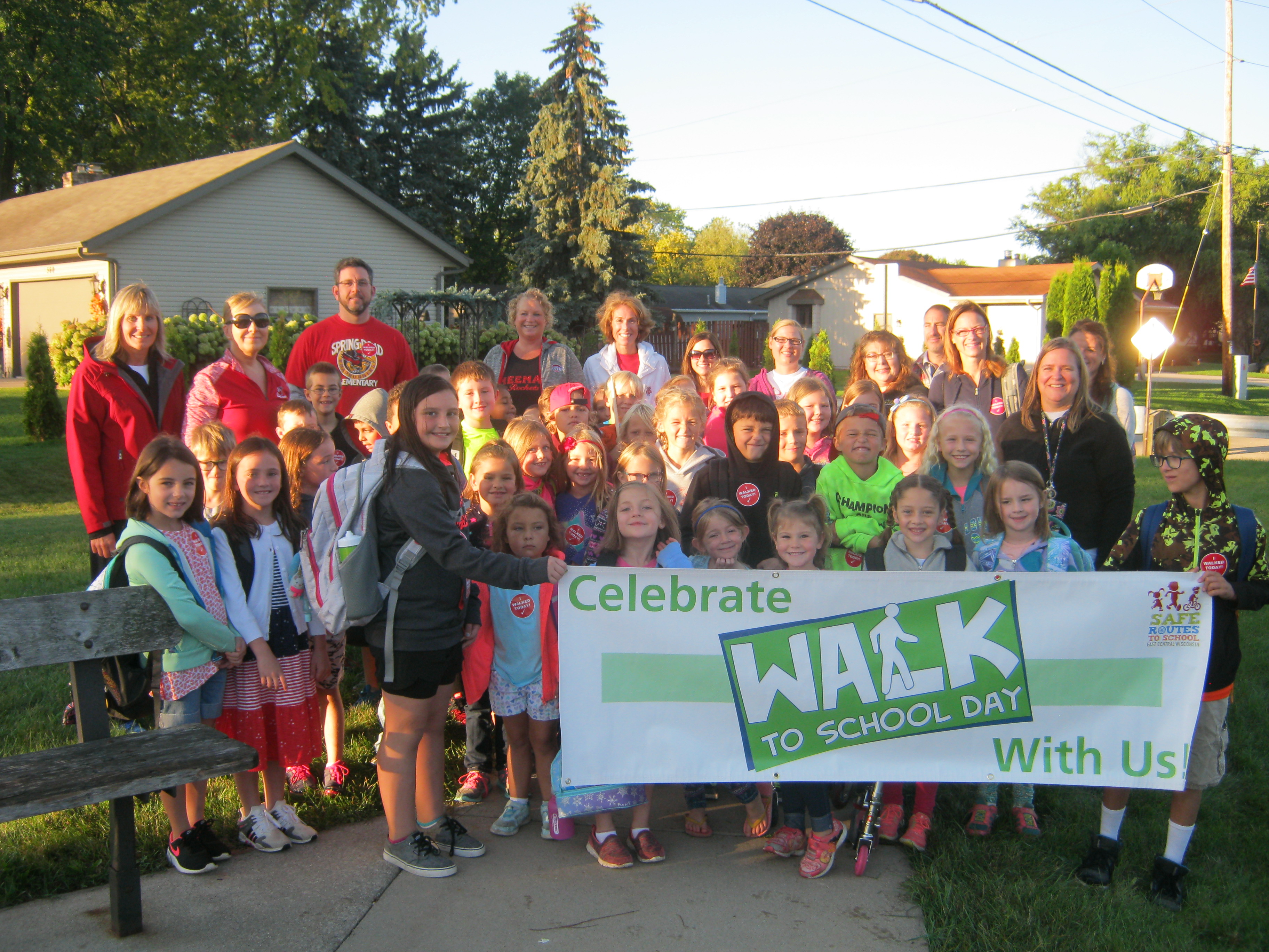 International Walk to School Day - East Central Wisconsin Safe Routes ...